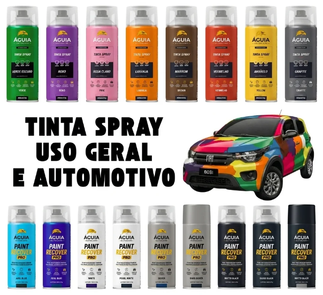 🦅 Spray Recuperador Premium para Pintura Automotiva Danificada Águia PaintRecover Pro™