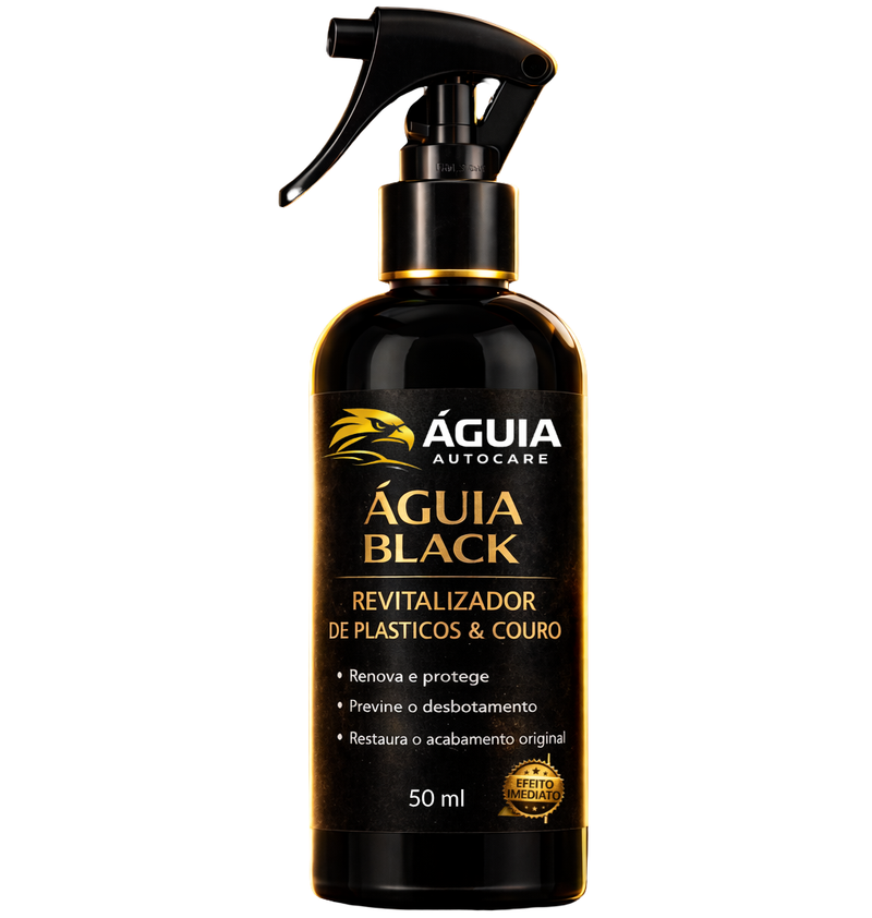 REVITALIZADOR DE PLÁSTICOS & COUROS ÁGUIA BLACK